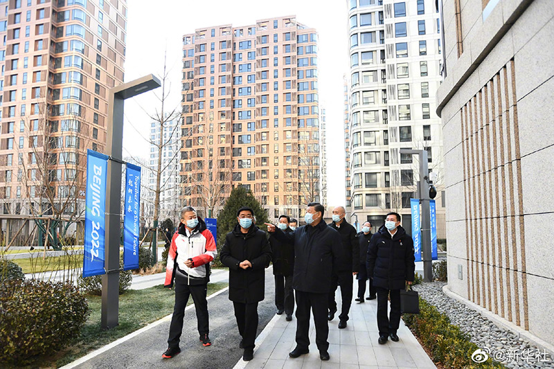 习近平在北京考察冬奥会、冬残奥会筹办备赛工作「相关图片」